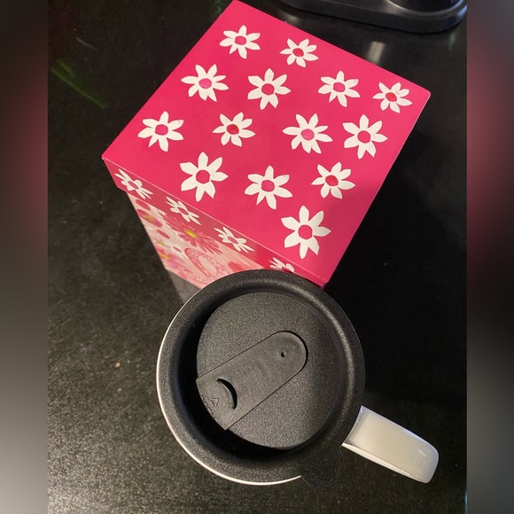 Pink 17oz Ceramic Cup w/Decorative Box (Breast Cancer Awareness Cup) - Picture 3 of 4